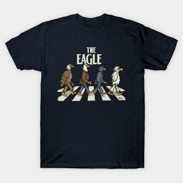 the eagles band retro T-Shirt by Aldrvnd